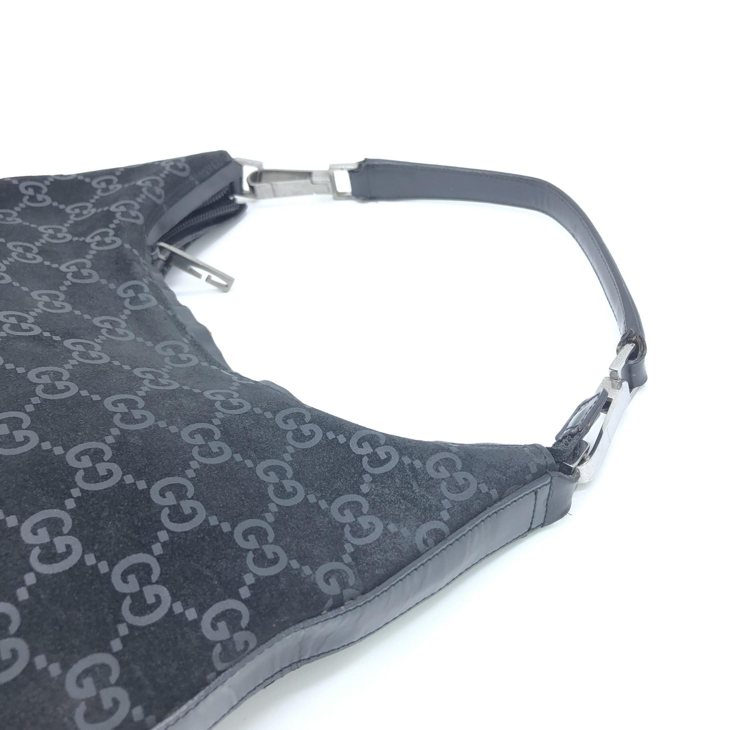 Gucci Suede Hobo Bag