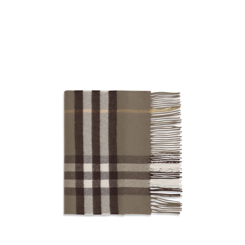 Burberry Brown Cashmere Scarf