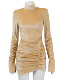 Slim-fit Hip-wrapped Short Dress for Women's Fashion