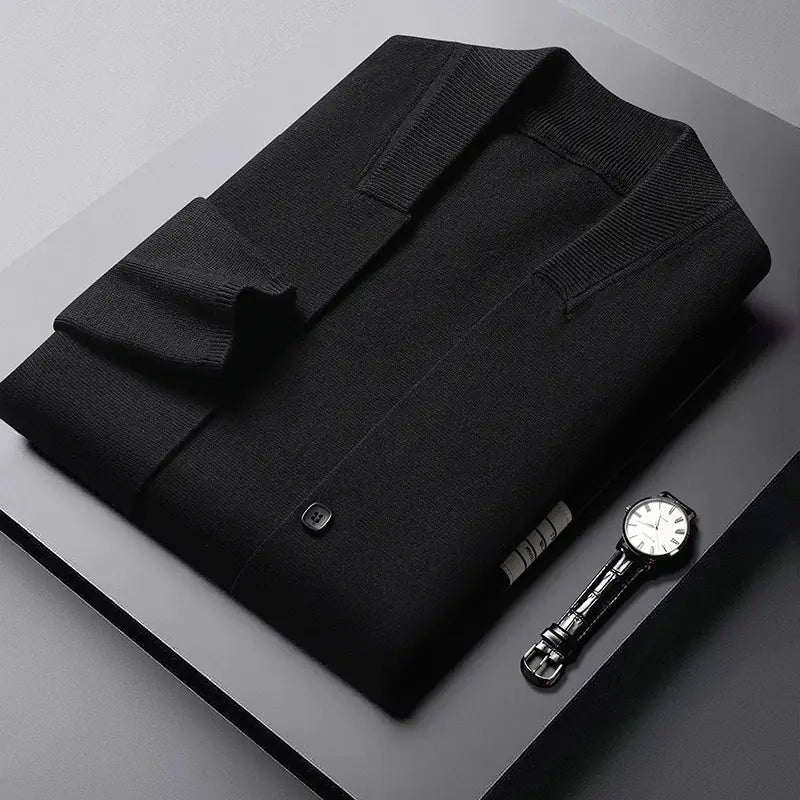 Men's Long Sleeve Knitwear Fashion Cardigan Sweater
