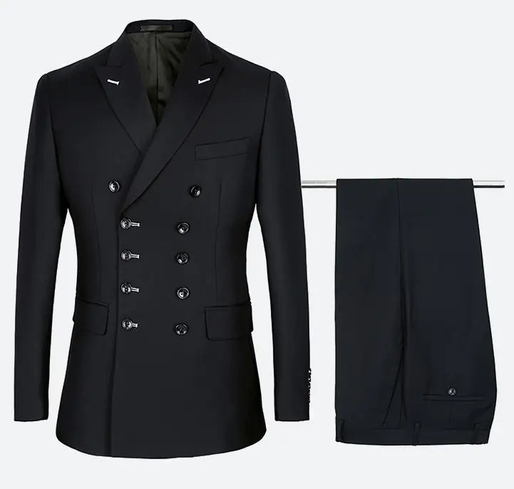 Men's Double-Breasted 2 pc Suit