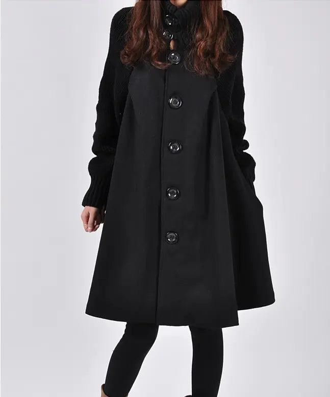 Women's Elegant Fashion Mid-Length Trench Coat