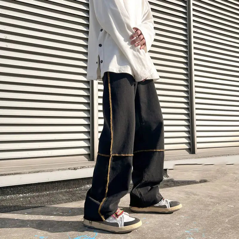 Hip Hop Letter Jeans for Boys