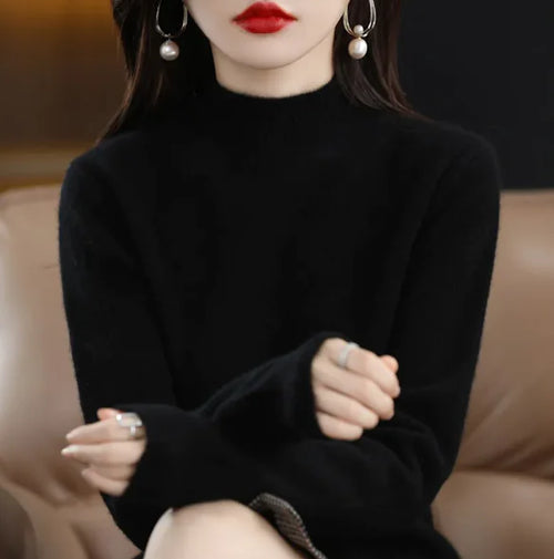 Efterår/Vinter Halvhøjhalset Sweater