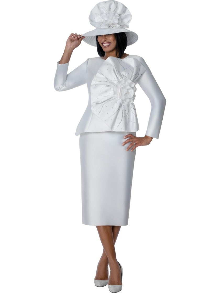 GMI White Two-Piece Suit, Style G401872