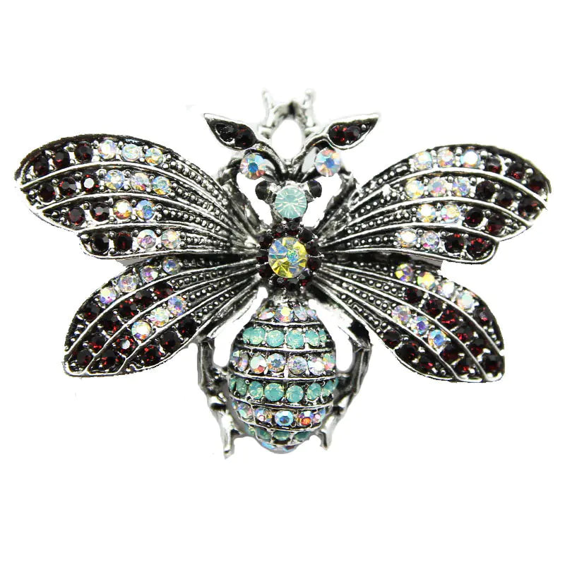 Elegant Insect Series Brooches - Bee, Moth, Butterfly