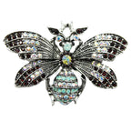 Elegant Insect Series Brooches - Bee, Moth, Butterfly