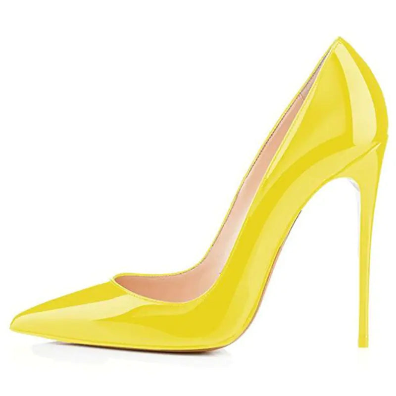 Elegant Patent Stiletto Heels