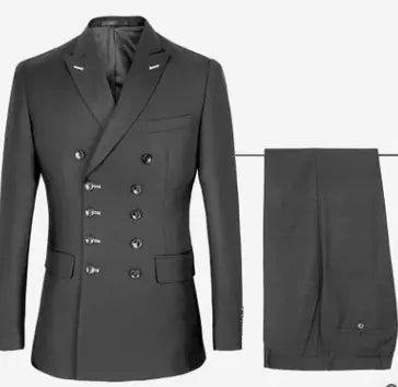 Men's Double-Breasted 2 pc Suit