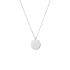eManco New Engraved Letter Pendant Necklace in Titanium Steel