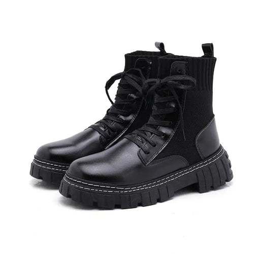 Britiske High Top Plateau Martin Støvler