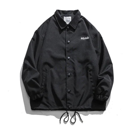 Men's Autumn Custom Reflective Collar Jacket