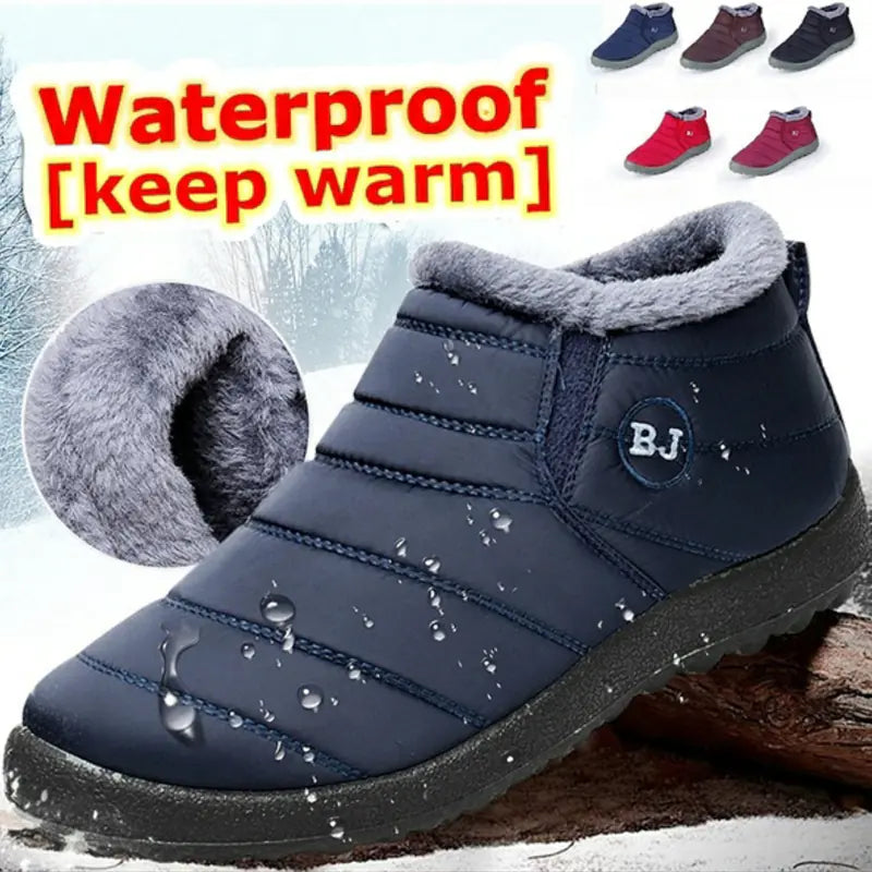 Waterproof Men's Winter Cotton Snow Boots (Big Size)