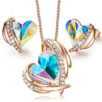Angel Necklace and Earring Jewelry Set