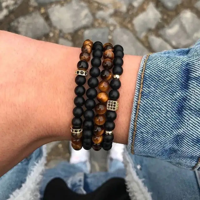 Trendy Handmade Men's Bracelet Sets