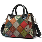 Personalized Stitching Shoulder Bag