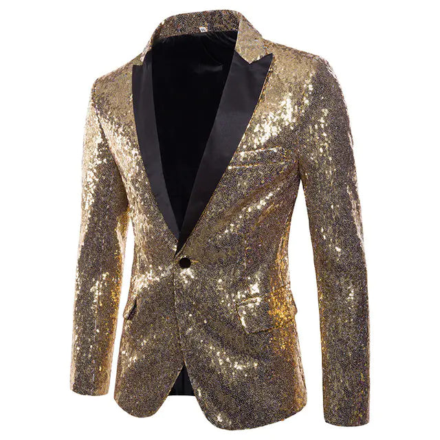 Men's Casual Slim Fit Fashion Suit Coat