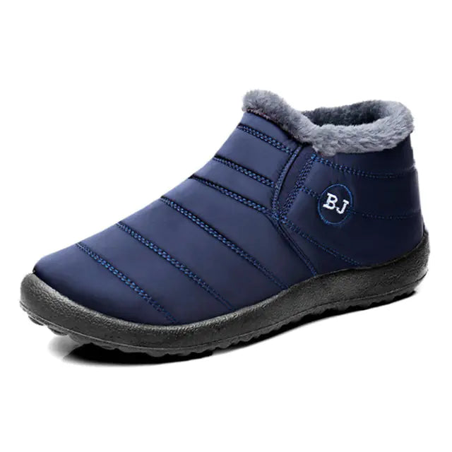 Vandtætte Vinterbomulds-sneakers til mænd (store størrelser)