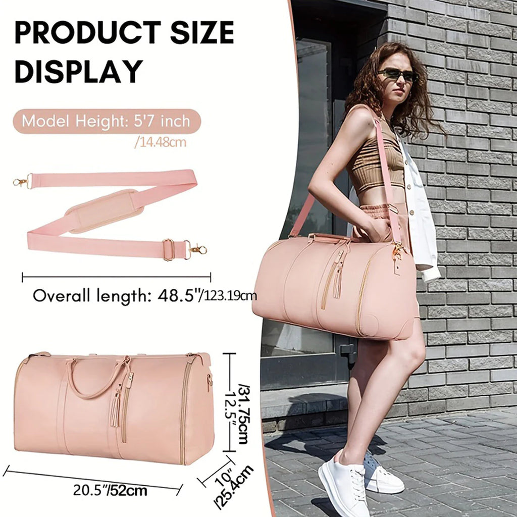 Chic Leather Travel Bag