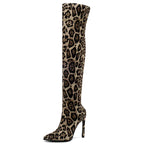 Sleek Over-Knee Stiletto Boots