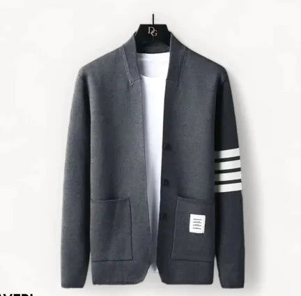 Rafael™ Luxury Cardigan - Men's Knit Sweater (Single)