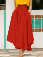 Women's Elegant High-Waisted Bohemian Skirt