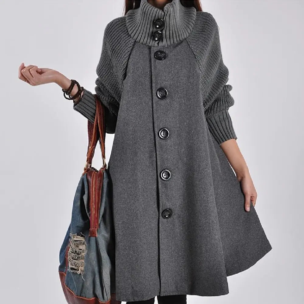 Women's Elegant Fashion Mid-Length Trench Coat
