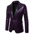 Men's Casual Slim Fit Fashion Suit Coat