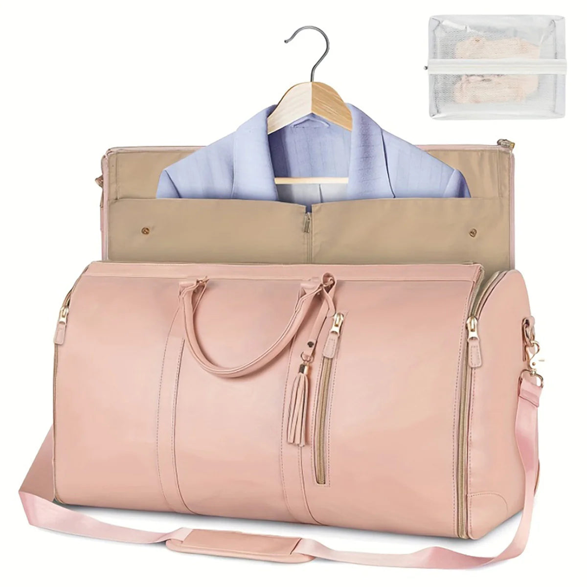 Chic Leather Travel Bag