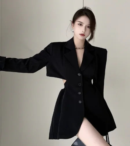 Natália Cut-Out Blazer and Dress (One Piece)
