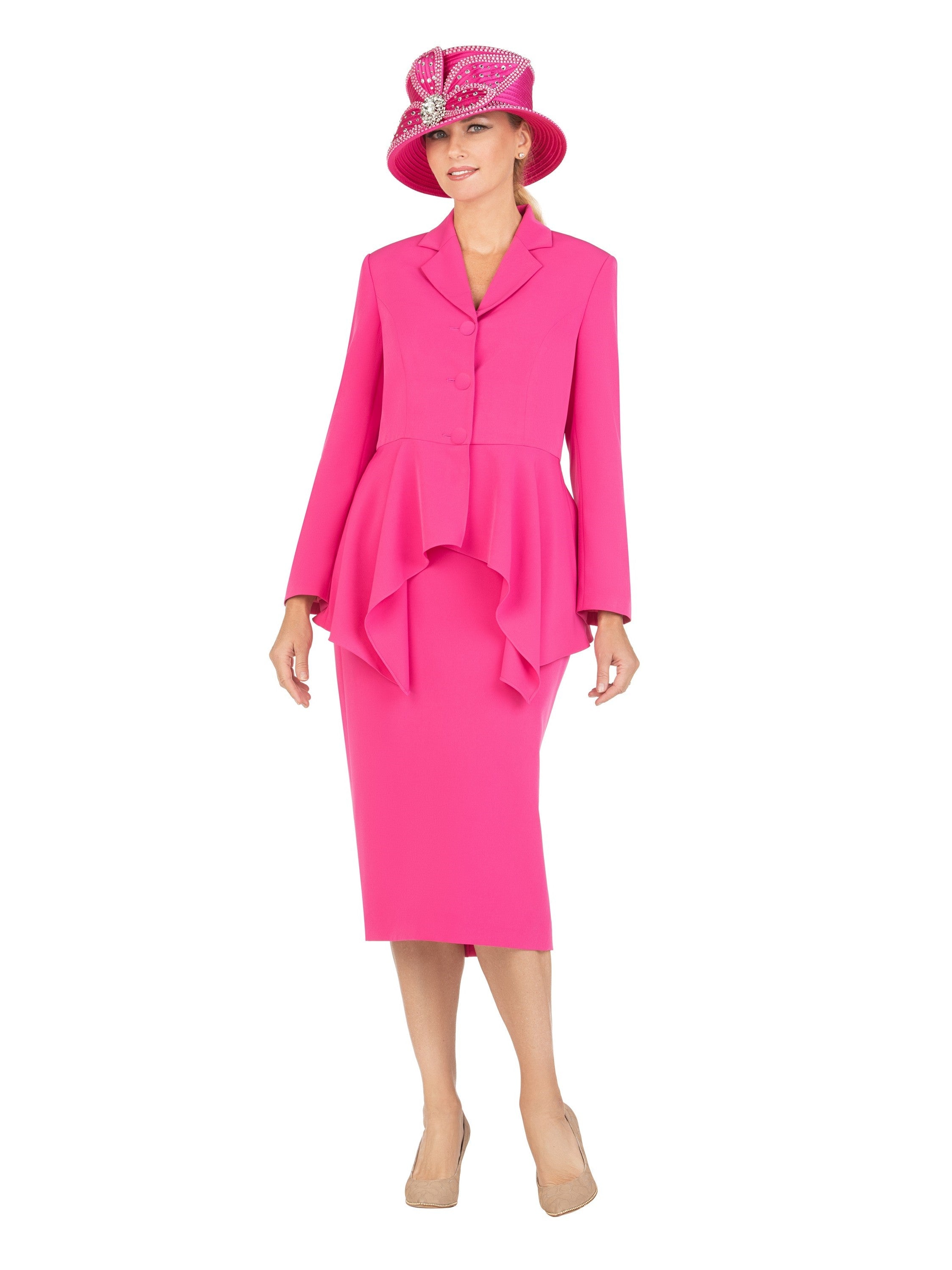 2pc Notch Collar 3-button Uneven Jkt Sweep Suit