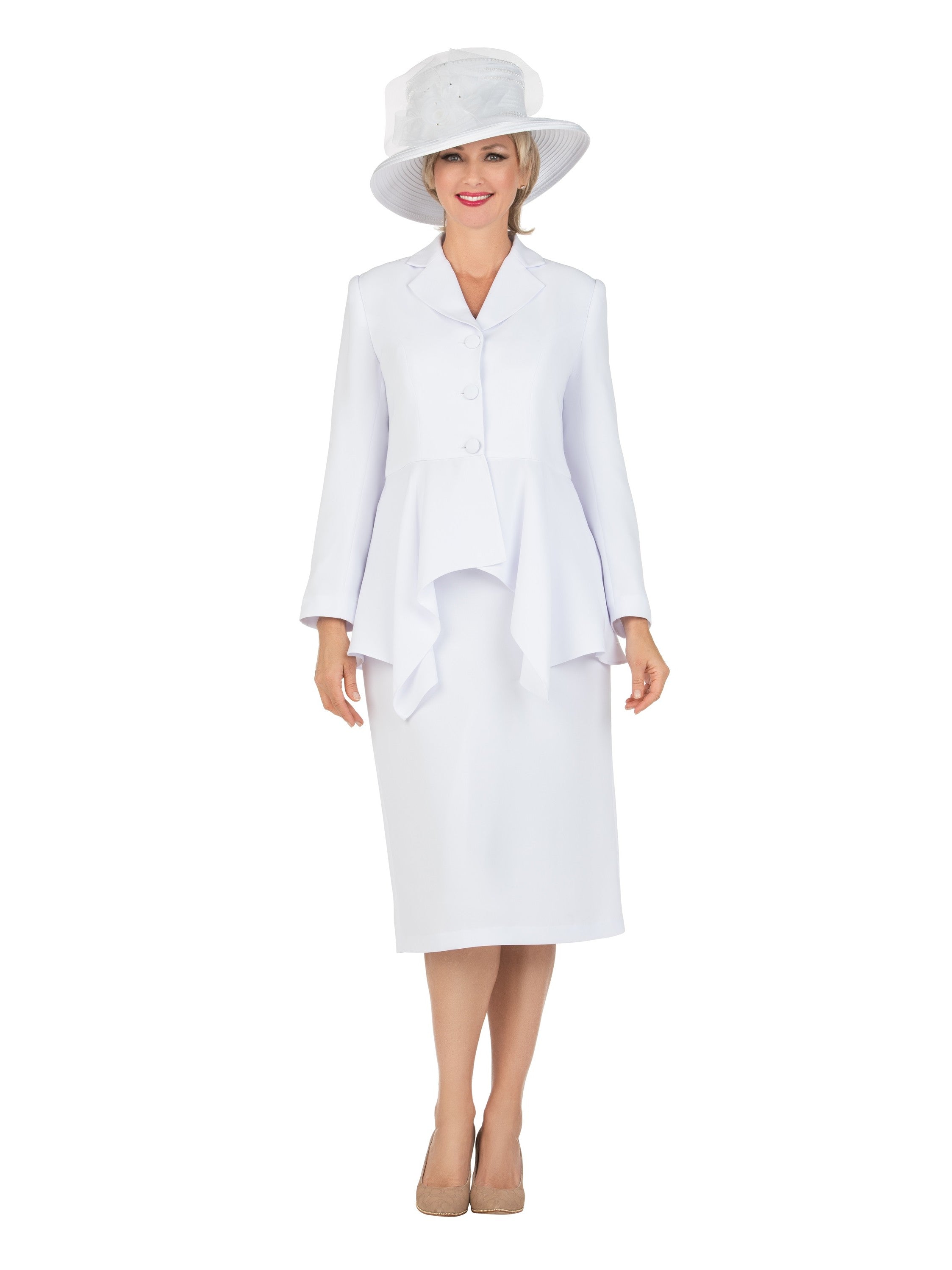 2pc Notch Collar 3-button Uneven Jkt Sweep Suit