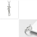 Unisex Love Hug Necklace