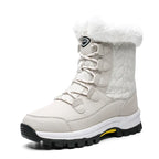 Women's Waterproof High-Top Thick Bottom Winter Boots