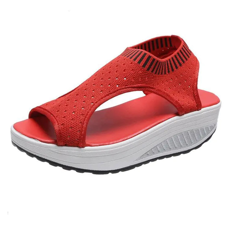Flying Woven Sandals for Women - Flat Fashion Style