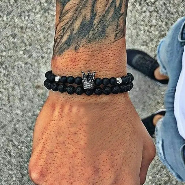 Trendy Handmade Men's Bracelet Sets
