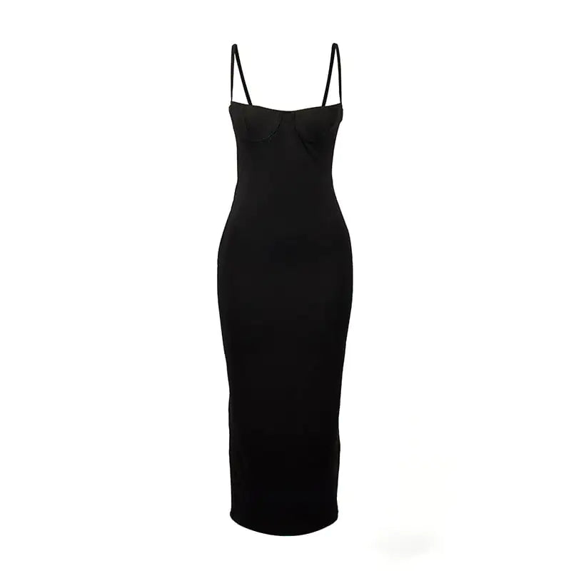 Women's Solid Color Slim Fit Dress
