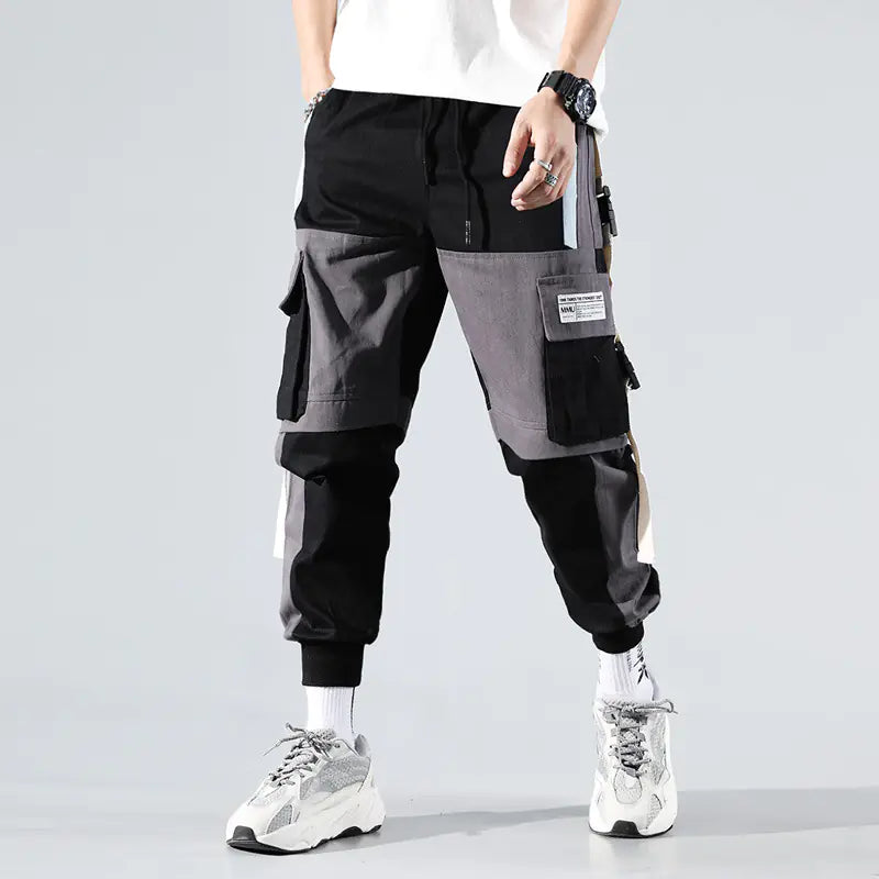 Boys' Contrast Colored Slacks Overalls