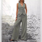 Chic Vest & Trousers Set