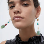 Fashion Long Stone Earrings for Women - Direct from Factory