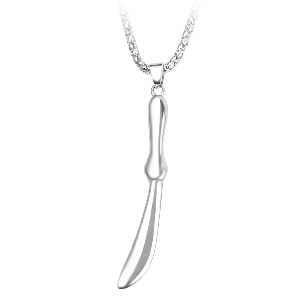 Hip Hop Alloy Victory Gesture Pendant Necklace