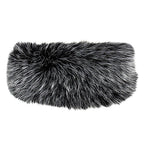 Elegant Faux Fur Winter Headband Earmuff: Orange