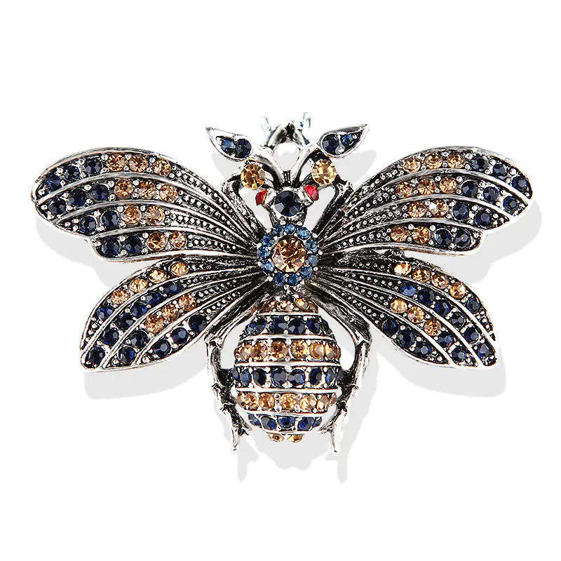 Elegant Insect Series Brooches - Bee, Moth, Butterfly