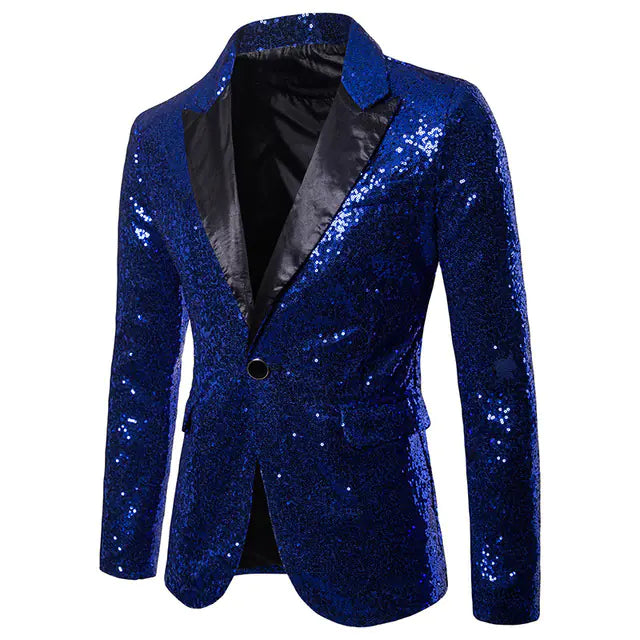 Men's Casual Slim Fit Fashion Suit Coat