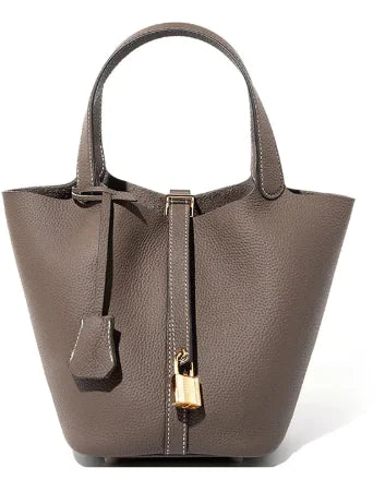Essential Leather Bucket Handbag