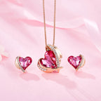 Angel Necklace and Earring Jewelry Set