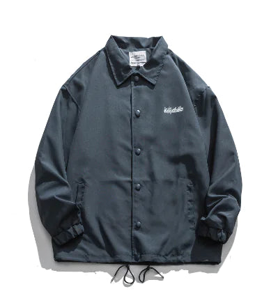 Men's Autumn Custom Reflective Collar Jacket