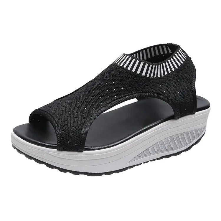 Flying Woven Sandals for Women - Flat Fashion Style