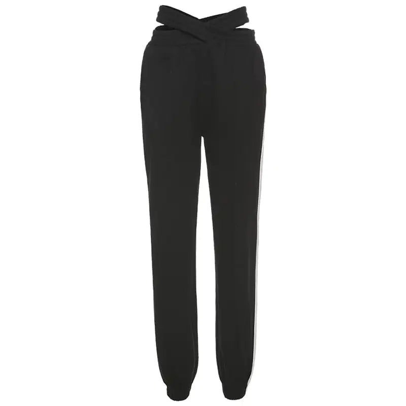 Women's Casual All-Match Sports Trousers in Contrast Colors