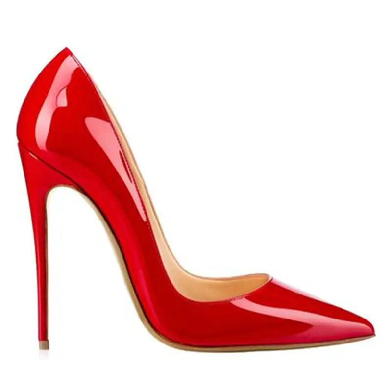 Elegant Patent Stiletto Heels
